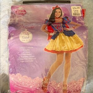 Disney Snow White Costume with Red, Blue, and Yellow